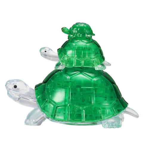 3D Turtles Crystal Puzzle