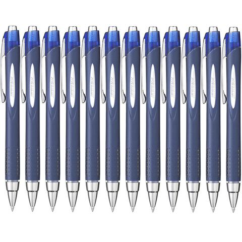 Uni-Ball SXN-217 Jetstream 0.7mm Retractable Rollerball (Box 12) - Blue