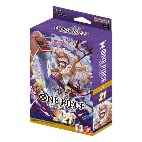 Bandai One Piece Card Game Gear 5 Starter Deck EX ST-21