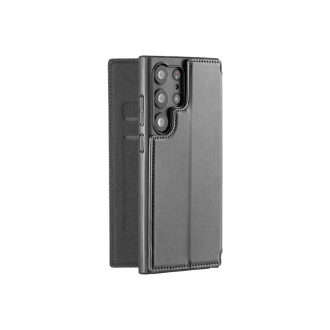 3sixT SlimFolio Phone Case for Samsung Galaxy S23 Ultra - Black