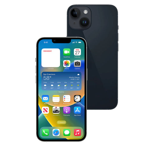 Apple iPhone 14 128GB (Midnight) [~Refurbished: Excellent]