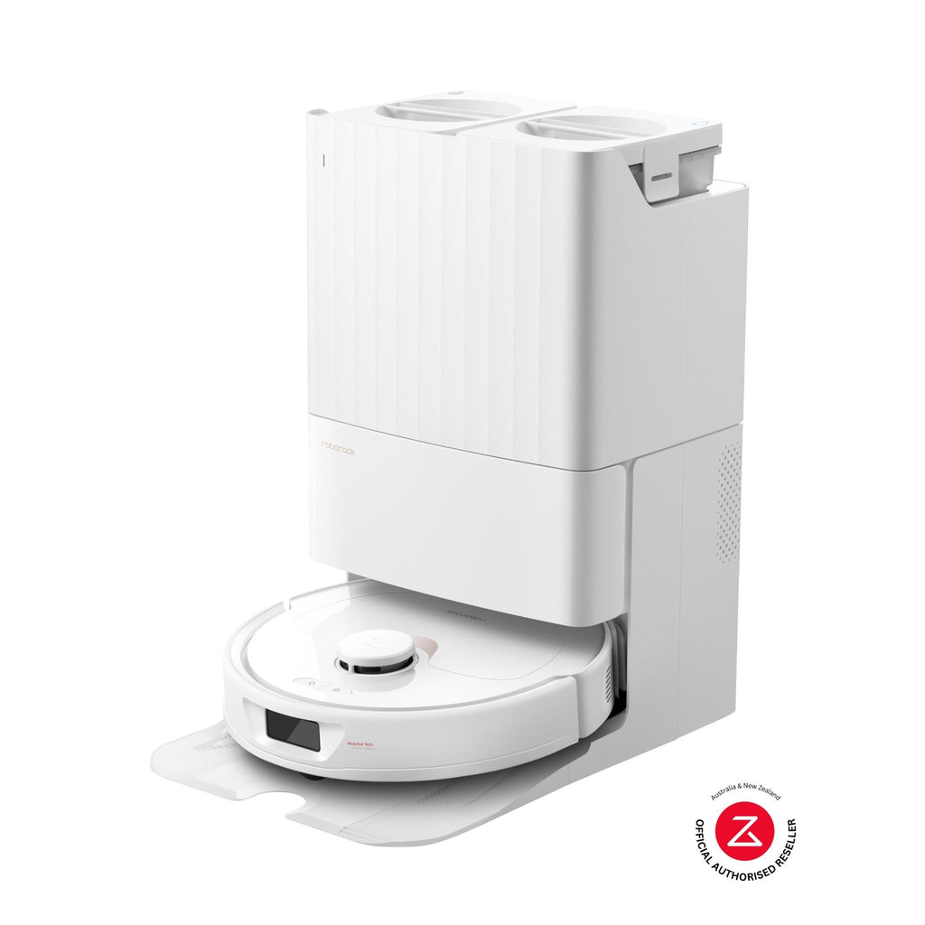 Roborock Qrevo MaxV Robotic Vacuum Cleaner (White) JB HiFi