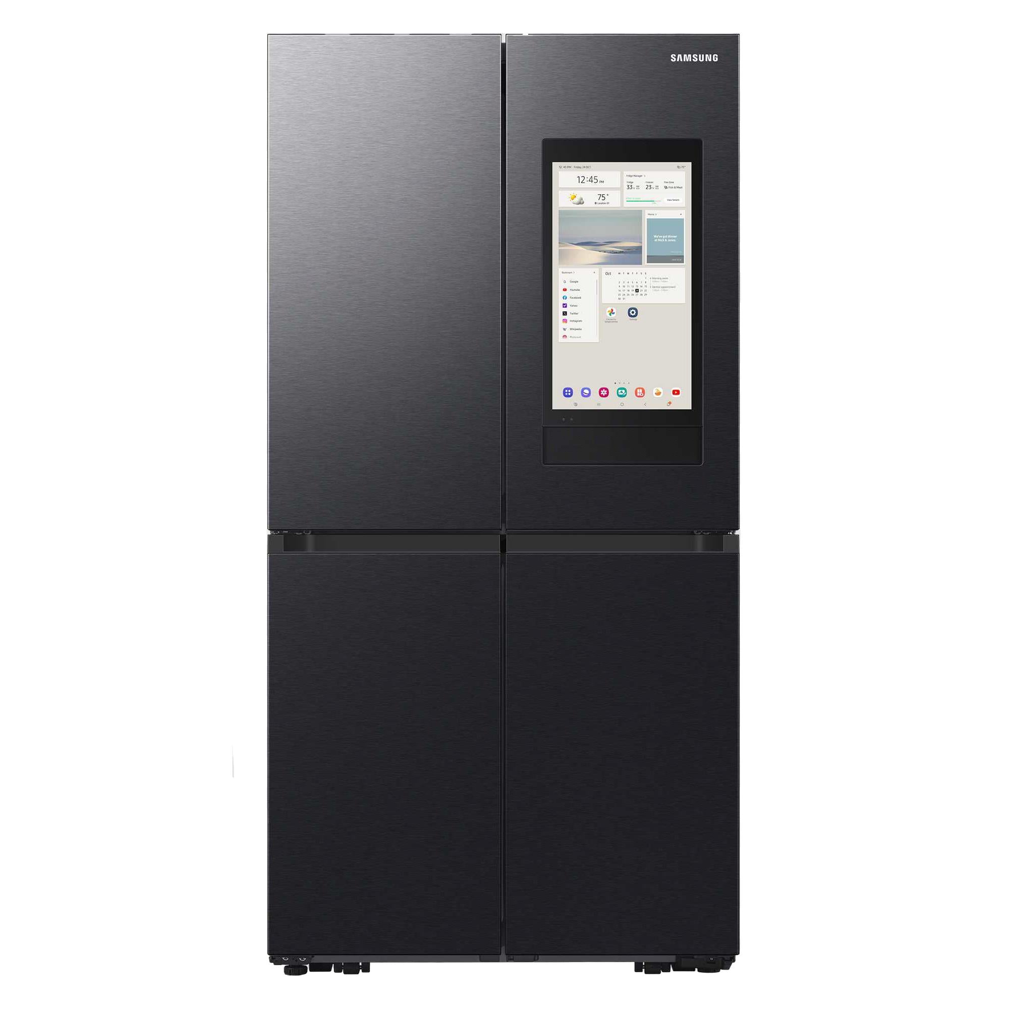 Samsung SRF9800BFH 809L AI Family Hub French Door Fridge JB Hi-Fi