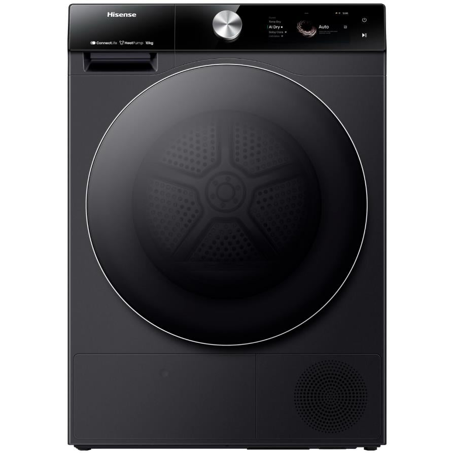 Hisense HDFS10HPB 10kg Series 9 Pump Dryer (Charcoal Black) JB HiFi