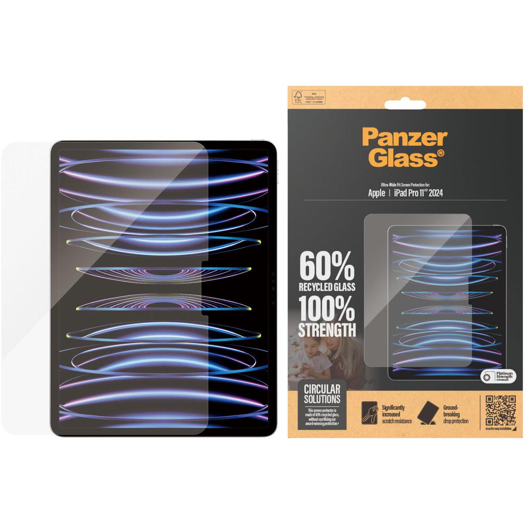 PanzerGlass UltraWide Fit Screen Protector for iPad Pro 11" M4 JB HiFi