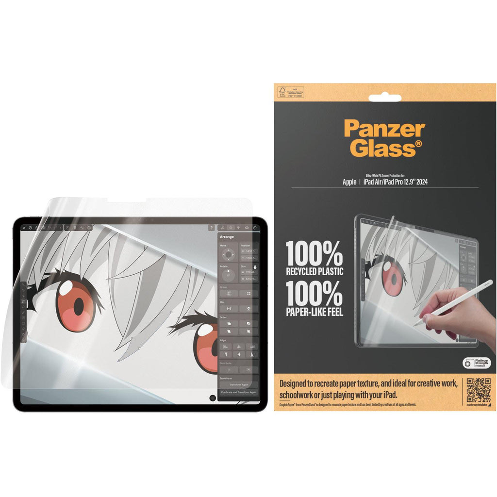PanzerGlass Graphic Paper UltraWide Fit Screen Protector for iPad Air