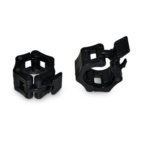 Bodyworx 2pc Quick Release Barbell Collar Pair For Olympic Bars Black