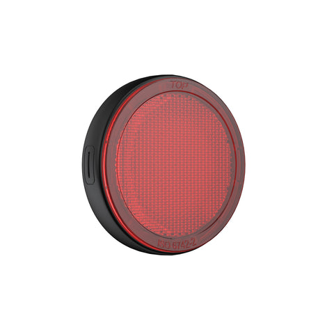 Laser Smart Tag with Red Reflector for Apple Find My (Red)