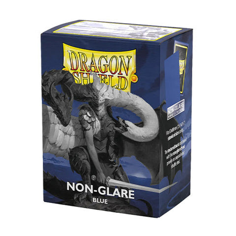 Arcane Tinmen Dragon Shield Standard 100ct Non Glare Matte Blue Sleeves 63x88mm