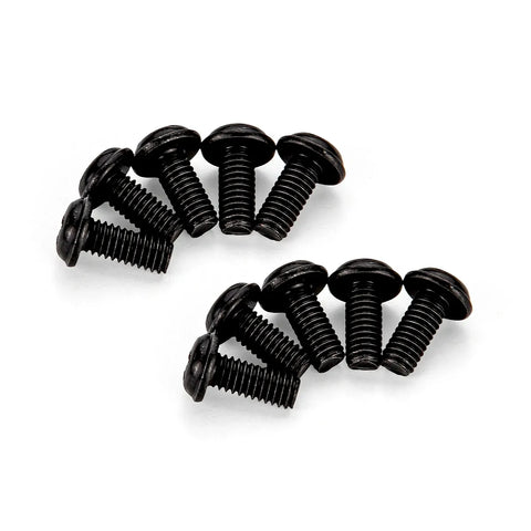 Atrek 2.5x5mm Fine Thread Button Head Screws 10Pcs