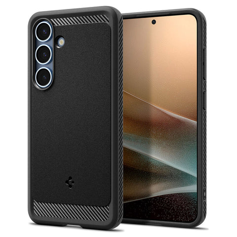 SPIGEN Rugged Armor MagSafe Case for Galaxy S25 (Black)
