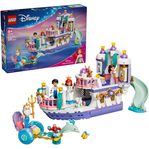 LEGO 43299 Ariel's Royal Wedding Boat - Disney