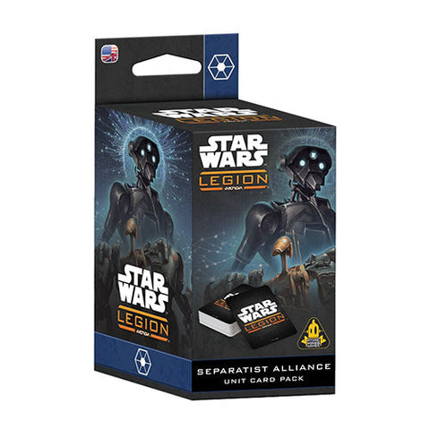 Atomic Mass Games Star Wars Legion Separatist Alliance Unit Card Pack