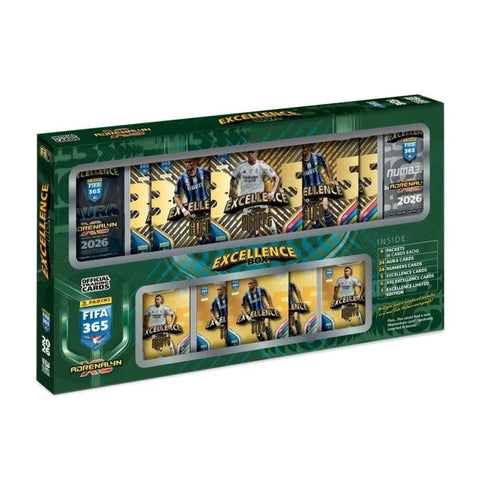 Panini FIFA 365 Adrenalyn XL 2026 Soccer Excellence Box