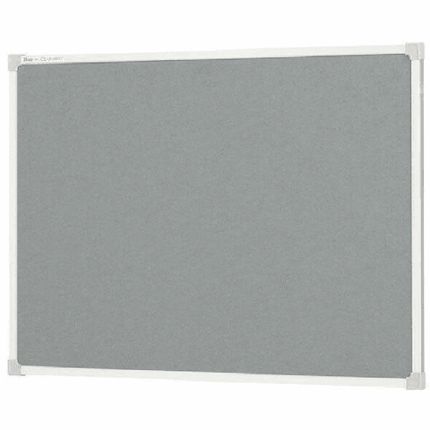 Quartet Penrite Felt Pinboard 1200x900mm Grey
