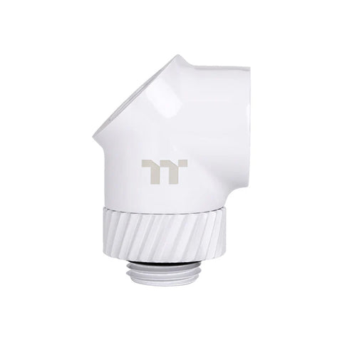Thermaltake Pacific SF 45 & 90 Degree Adapter - White (CL-W398-CU00WT-A)
