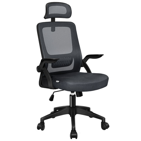 ALFORDSON Mesh Office Chair Executive Seat Tilt Computer (Dark Grey)