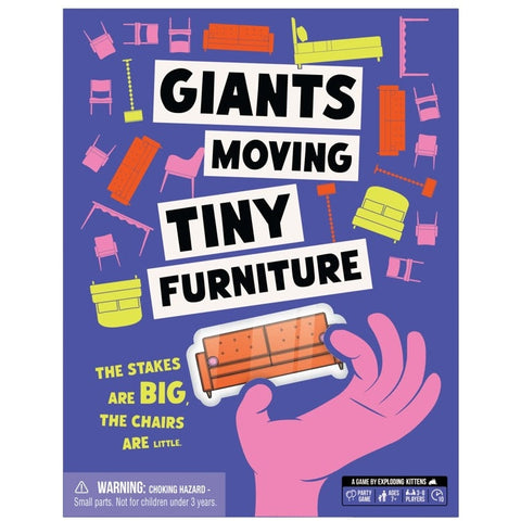 Exploding Kittens Giants Moving Tiny Furniture By Exploding Kittens Game
