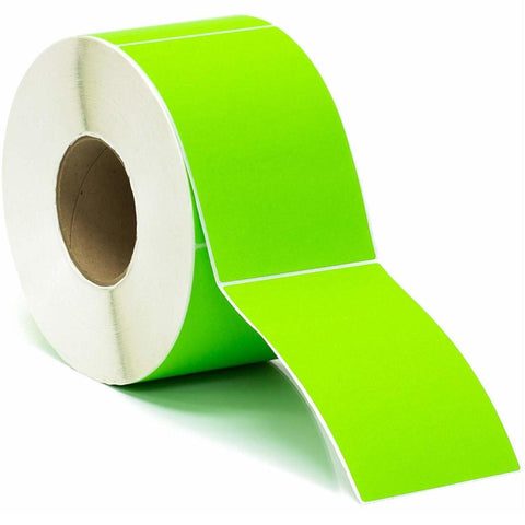 Stock Forms Thermal Transfer Labels 100x150mm 4pack (Green)