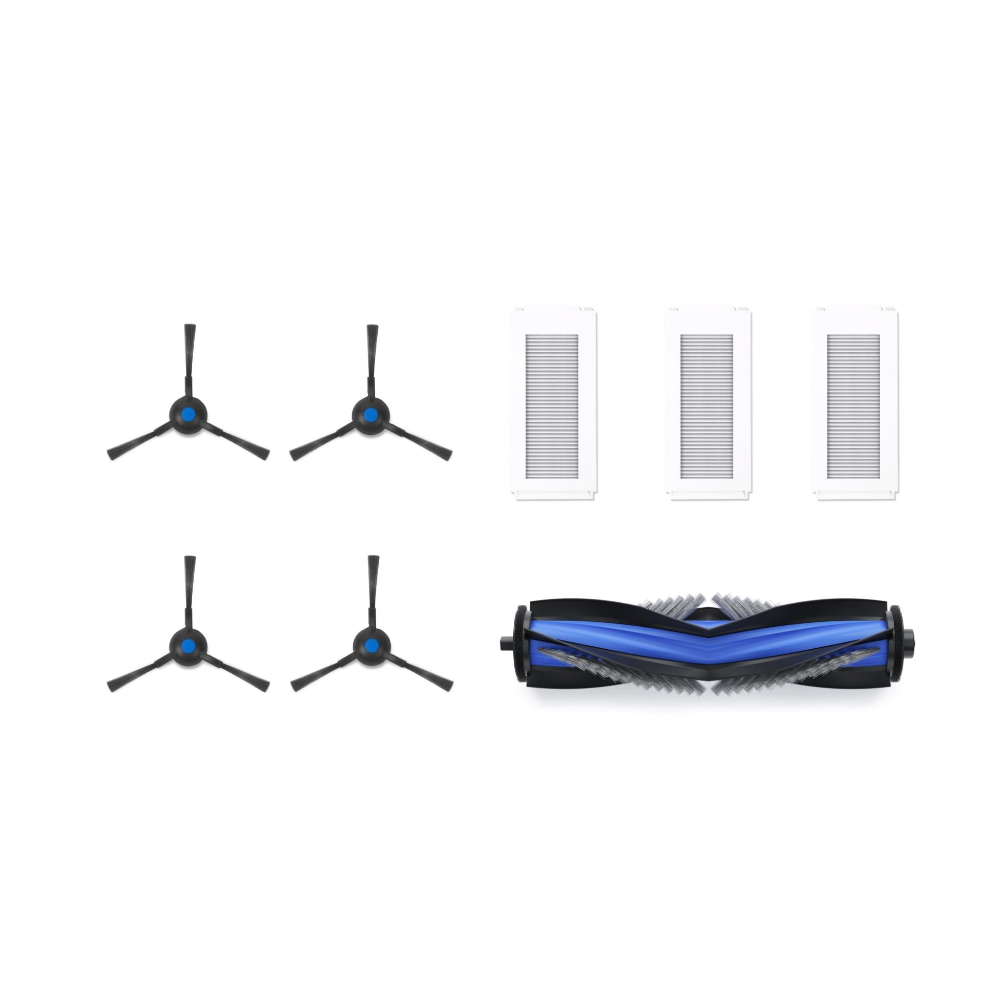 FOREHILL (3 pezzi) Spazzole a rullo compatibili con ECOVACS DEEBOT T30 Pro Omni/ T30 Omni/ T30S FOREHILL (3 pezzi) Spazzole a rullo compatibili con ECOVACS DEEBOT T30 Pro Omni/ T30 Omni/ T30S