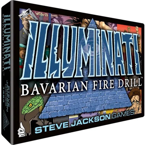 Van Ryder Games Illuminati Bavarian Fire Drill Cards Expansion Game Steve Jackson Games