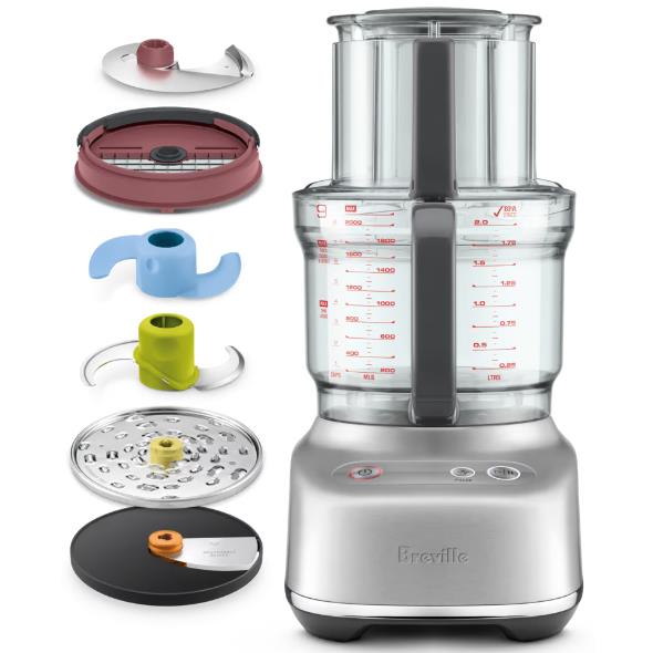 Breville the Paradice™ 9 Food Processor (Brushed Stainless Steel) JB HiFi
