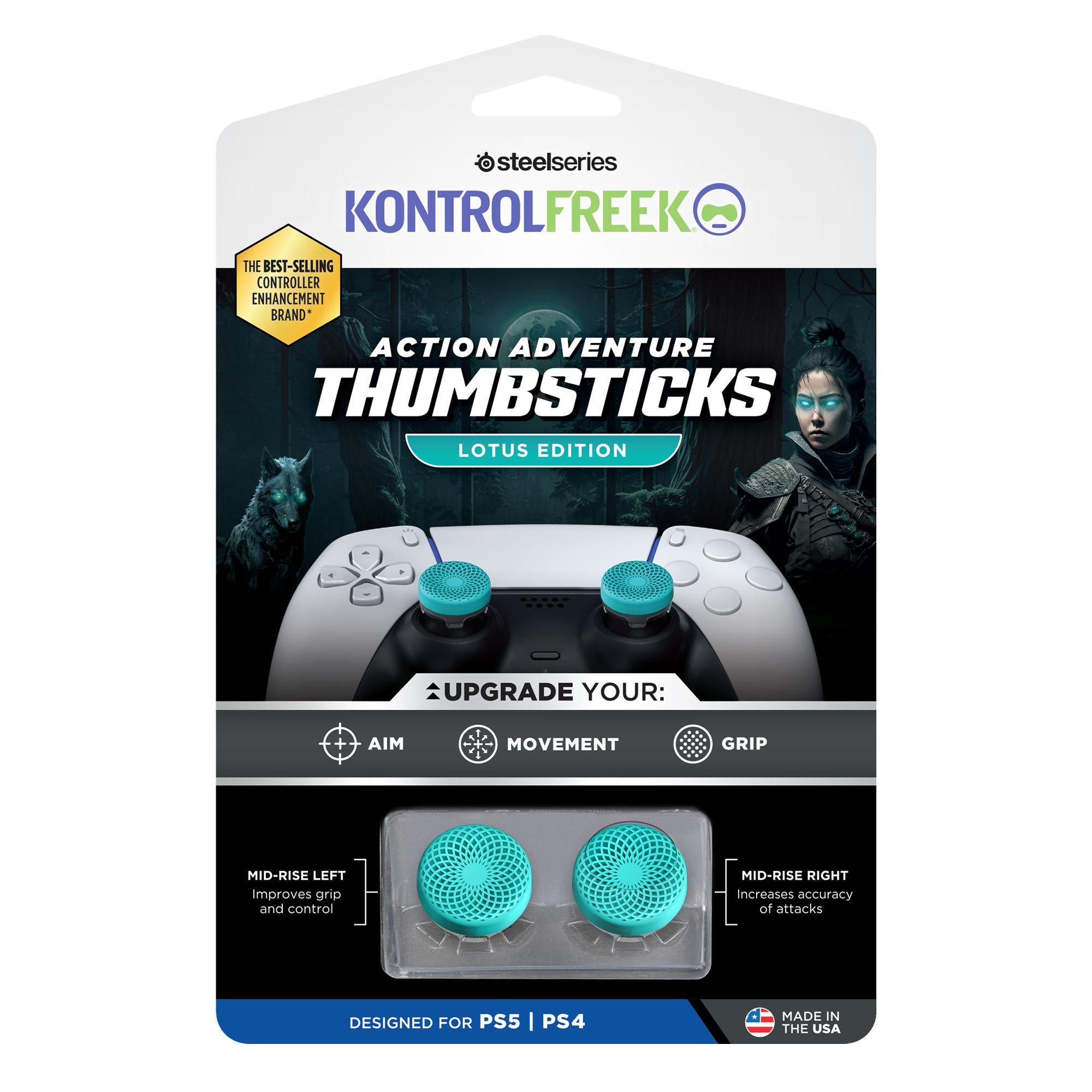 KontrolFreek Action Adv Lotus Thumbsticks for Playstation JB Hi-Fi