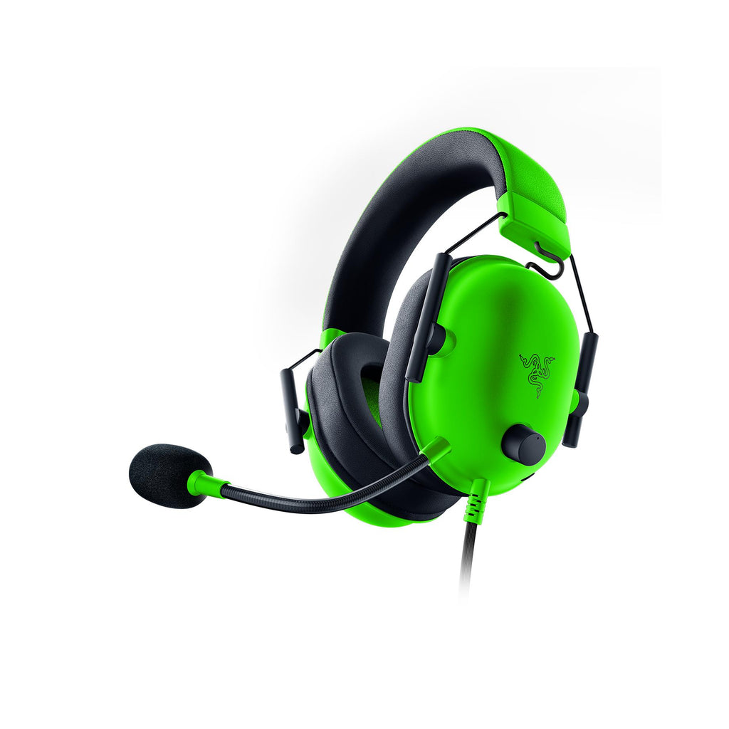 Razer BlackShark V2 X Wired Gaming Headset (Green) JB HiFi