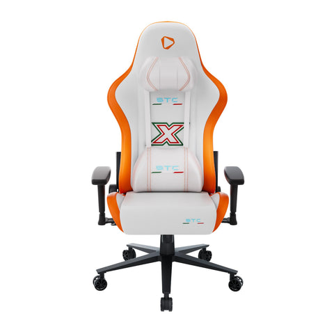 ONEX STC X Hardcore Gaming/Office Chair (White/Orange)