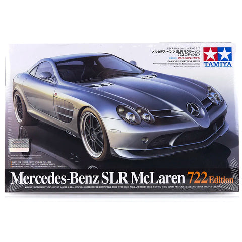 Tamiya 1/24 Mercedes-Benz SLR McLaren 722 Edition Scaled Plastic Model Kit