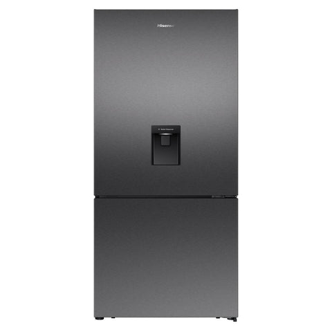 Hisense HRBM500TBW 500L PureFlat Bottom Mount Fridge (Dark Stainless Steel)