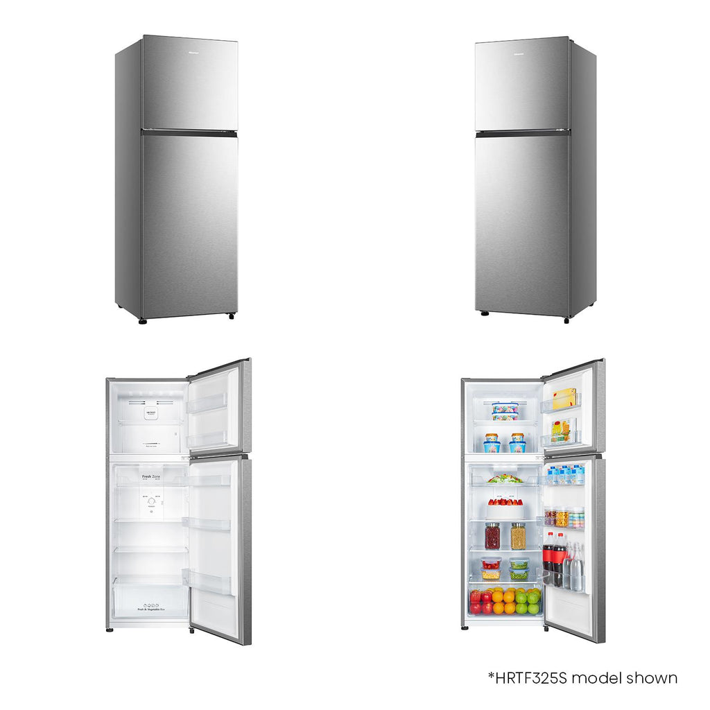 Hisense HRTF325S 326L Top Mount Fridge Silver JB Hi Fi hisense-hrtf325s-326l-top-mount-fridge-silver-jb-hi-fi