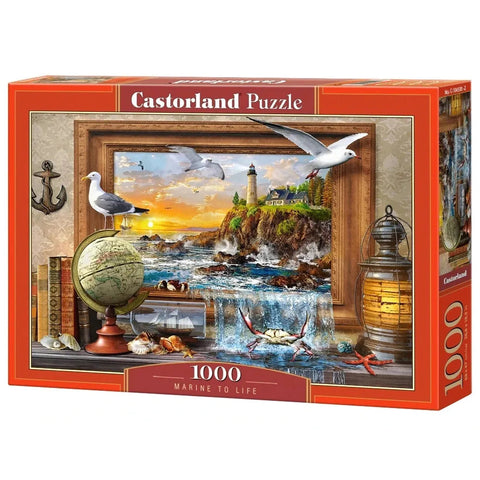 Castorland 1000-Pieces Marine Life Puzzle