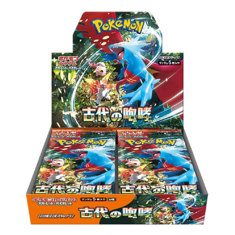 Japanese Pokemon Pokemon Scarlet & Violet SV4K Ancient Roar Booster Box Japanese
