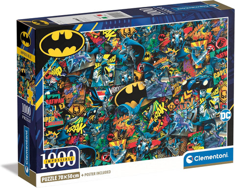 Clementoni 1000-Pieces Impossible Batman Puzzle