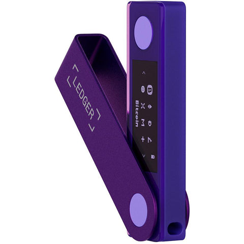 Ledger Nano X Crypto Hardware Wallet (Amethyst Purple)