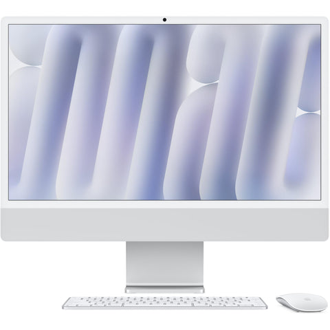 Apple iMac with Retina 4.5K Display 24-inch, M4 Chip 8-core 256GB (Silver)[2024]