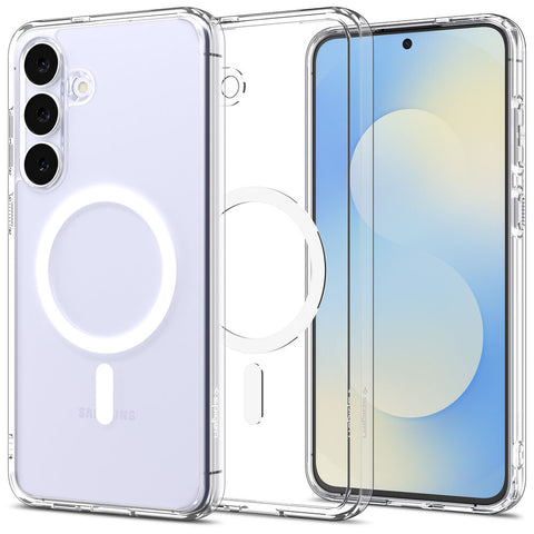 SPIGEN Ultra Hybrid MagSafe Case for Galaxy S25 FE (Clear White)