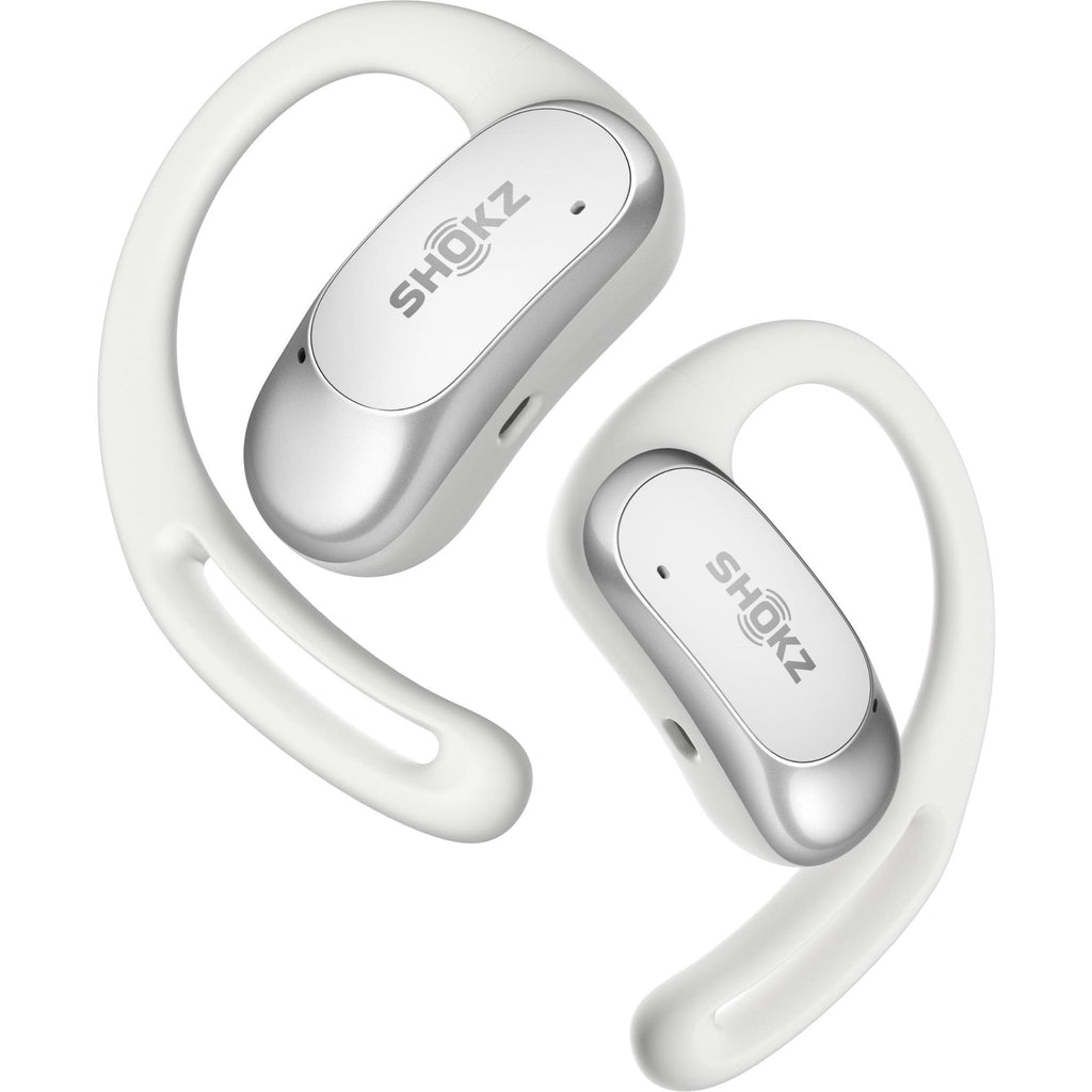Shokz OpenFit Air OpenEar Headphones (White) JB HiFi