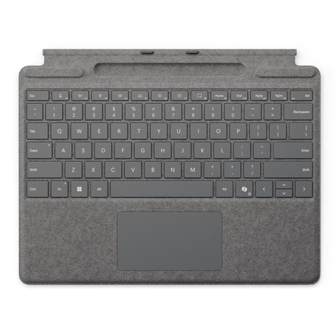 Microsoft Surface Pro 13 Inch Keyboard with Pen Storage (Platinum)