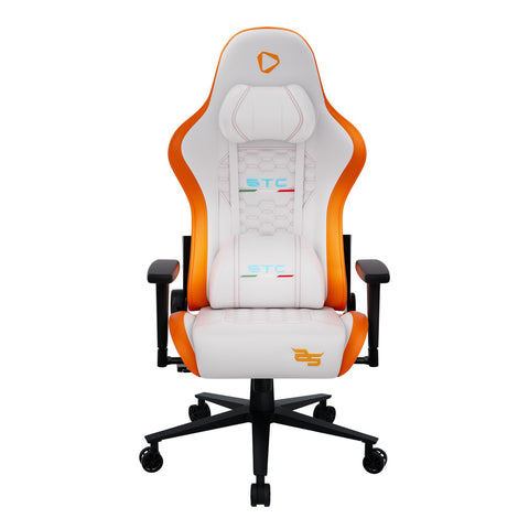 ONEX STC 25Years Limited Ed. Alcantara Gaming/Office Chair (White/Orange)