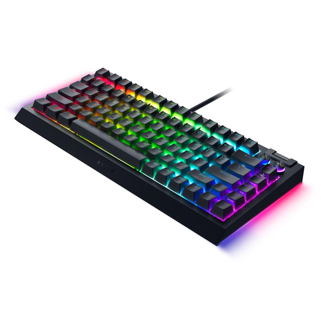 Razer BlackWidow V4 75 Hotswappable Mechanical Gaming Keyboard JB HiFi