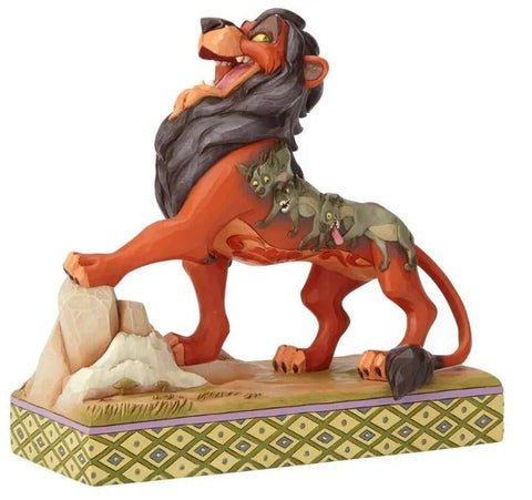 Jim Shore Disney Traditions - The Lion King Scar - Preening Predator