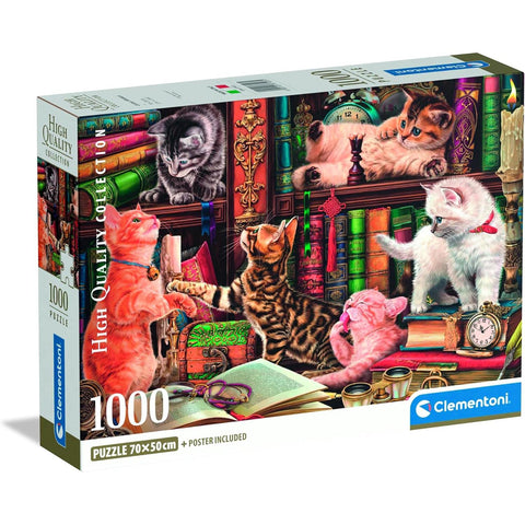Clementoni 1000pc Curious Whiskers Puzzle