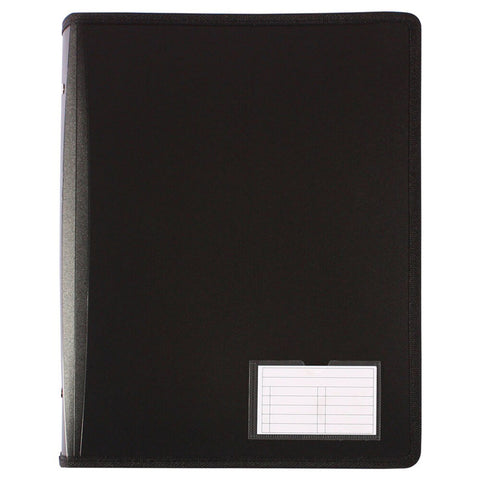 Bantex 2 D-ring Binder with Zipper 25mm (A4) - Black