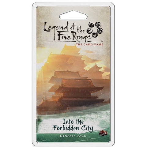 Fantasy Flight Games Legend of the Five Rings: The Card Game Into the Forbidden City Board Game