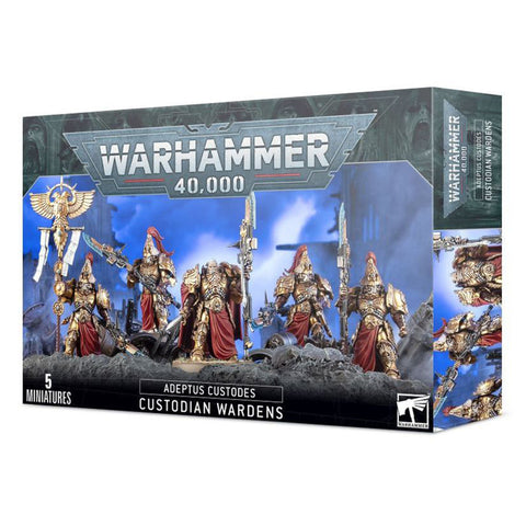 Games Workshop Warhammer 40K Adeptus Custodes Custodian Wardens