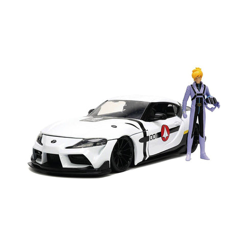 Jada Toys 1:24 Robotech Roy Fokker Toyota Supra 2020