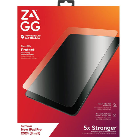 ZAGG InvisibleShield Glass Elite Screen Protector for Apple iPad Pro 11" M5/M4