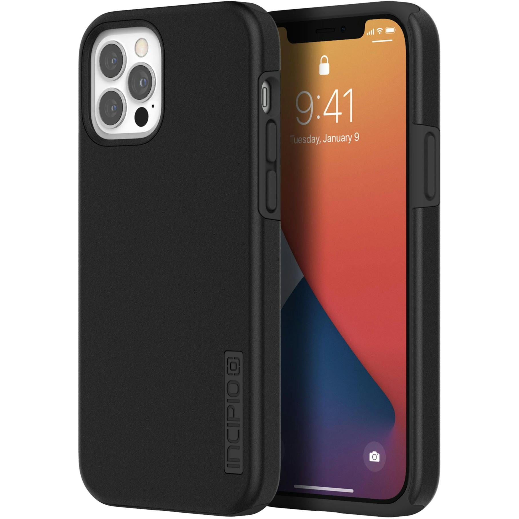 Incipio DualPro Classic Case for iPhone 12/12 Pro (Black) JB Hi-Fi